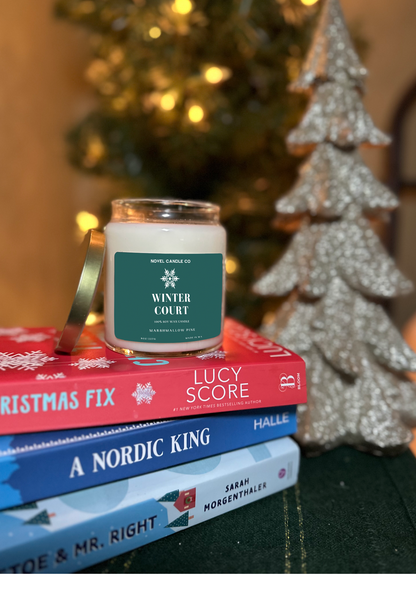 Booked for the Holidays Candle (9oz)