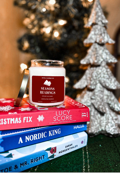 Booked for the Holidays Candle (9oz)