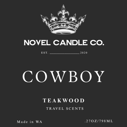 Cowboy Travel Scent