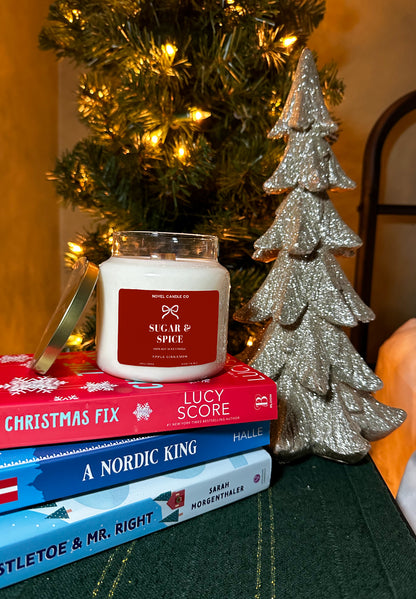 Booked for the Holidays Apothecary Candle (15oz)