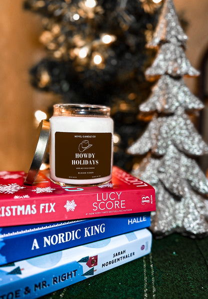 Booked for the Holidays Candle (9oz)