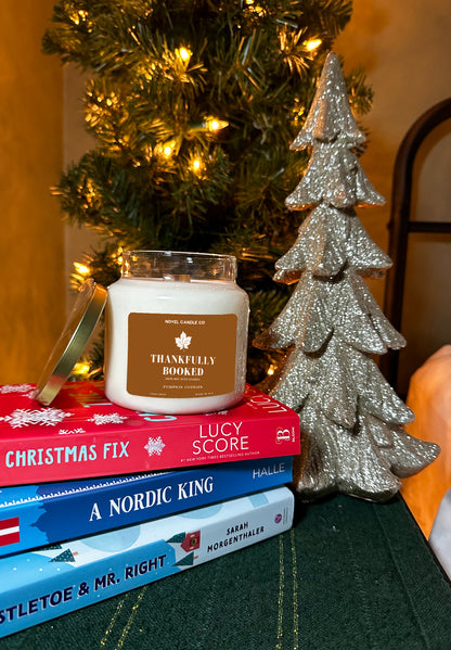 Booked for the Holidays Apothecary Candle (15oz)
