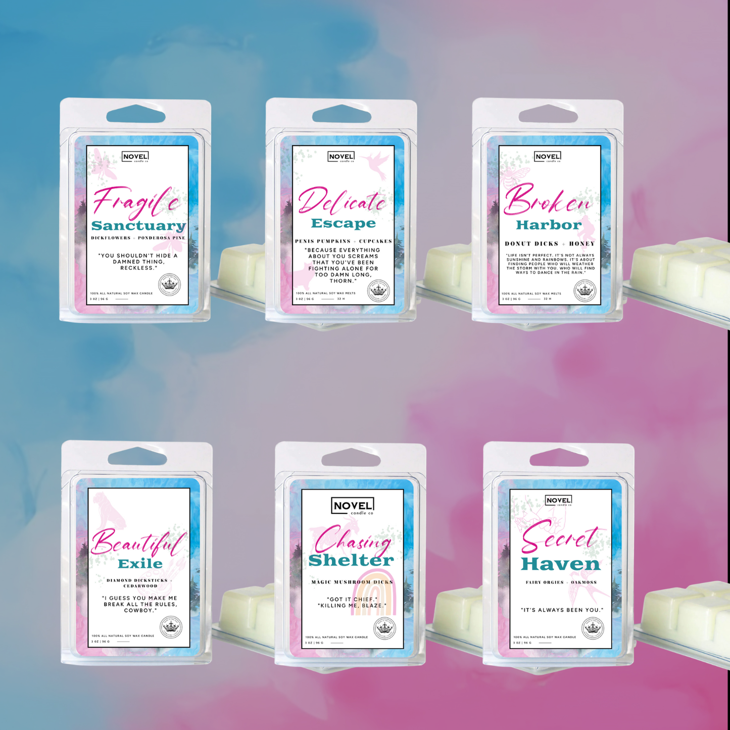 Sparrow Falls Collection (6 Candles)- PREORDER